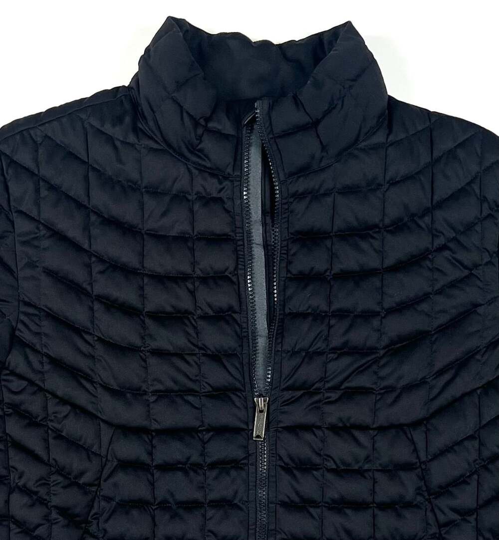 Ben Sherman Men's Black Quilted Full Zip Puffer Jacket Size Medium